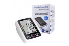 Тонометр на руку Electronic Blood Pressure Monitor (БЕЛЫЙ) (LY-86)
