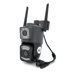 Зовнішня камера відеоспостереження з подвійним об'єктивом Wi-Fi V380 Pro