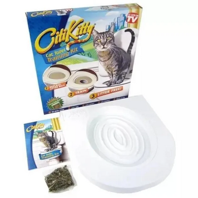 Набор для приучения кошек к унитазу CitiKitty Cat Toilet Training Kit