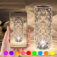 Настольная лампа с кристаллами и бриллиантами Creatice Table Lamp (конус)