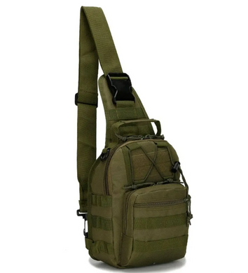 Рюкзак тактический через плечо, мужская армейская сумка/однолямковая сумка/барсетка