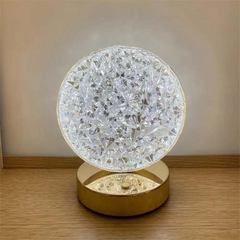 Настільна лампа з кристалами та діамантами Creatice Table Lamp 19