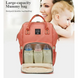 Сумка для мам, вулична сумка для мам та малюків, модна багатофункціональна TRAVELING SHAR сірий у смужку