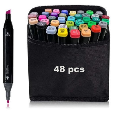Набор маркеров для скетчинга Touch, 48 цветов