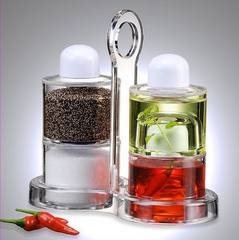 Набір для олії, оцту, перцю та солі, Spice Jar. O.V.S.P. Stack Dispenser Set