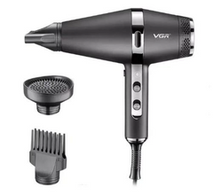 Профессиональный фен для волос VGR V-451 с 3 насадками 2200W