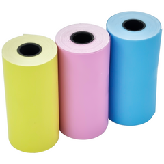 Рулон кольорового паперу для міні-принтера, 3шт упак
