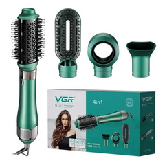 Фен-щетка для волос VGR V-493 Зеленый