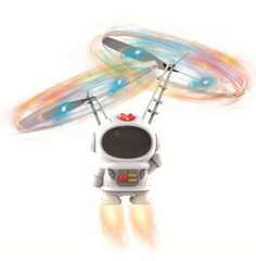Літаючий Космонавт / Спіннер-бумеранг з LED підсвічуванням від USB SPACEMAN