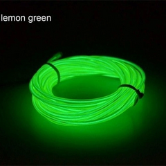 10M Водонепроникна світлодіодна стрічка Неонове світло Glow EL Wire